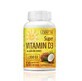 Super Vitamin D3 mit Kokosnuss&#246;l 2000IU, 120 Kapseln, Zenyth