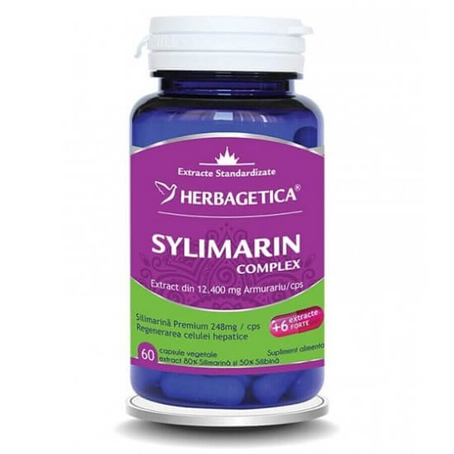 Sylimarin-Komplex, 60 Kapseln, Herbagetica