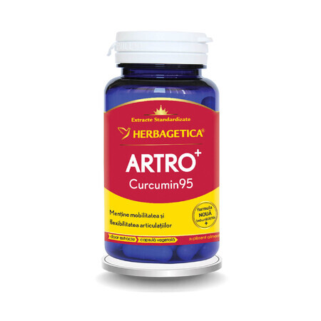 Arthro+ Curcumine95, 60 gélules, Herbagetica