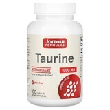 Taurina 1000 mg, Aminoacidi antiossidanti Jarrow Formulas, 100 capsule, Secom