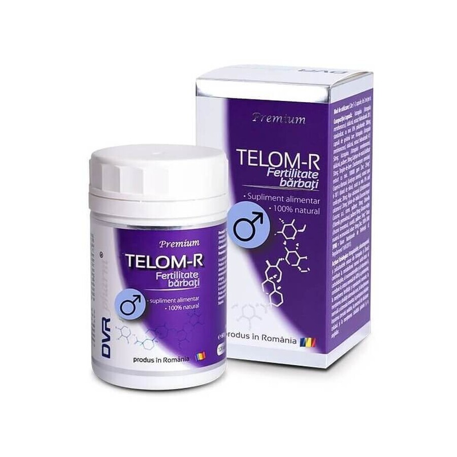 Telom-R Male Fertilità Uomo, 120 capsule, DVR Pharm
