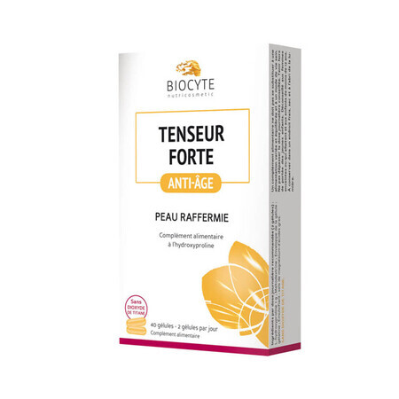 Tenseur Forte, 40 gélules, Laboratoire Biocyte