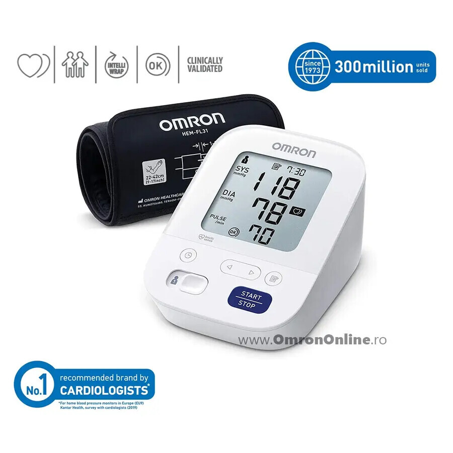 Tensiomètre Omron M3 Comfort, Omron