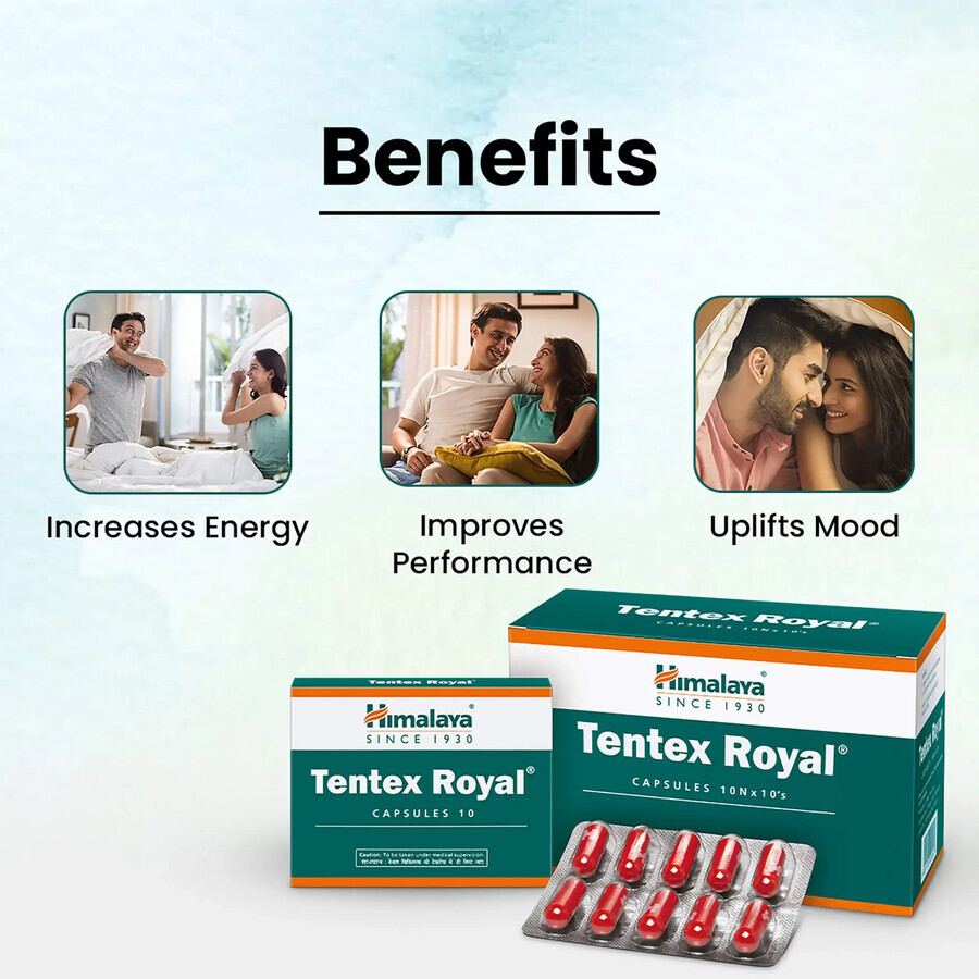 Tentex Royal, 10 capsule, Himalaya