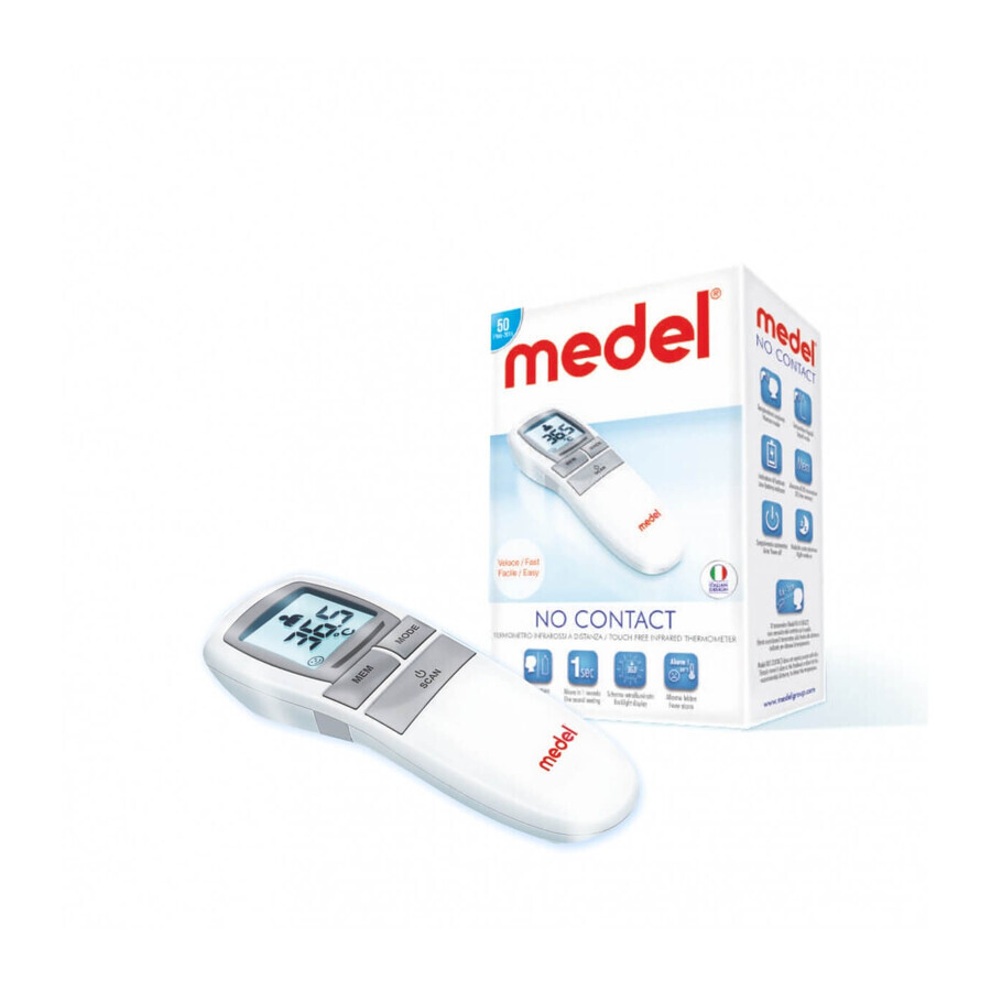 Multifunktions-Infrarot-Thermometer ohne Kontakt Kontaktlos, 92772, Medel