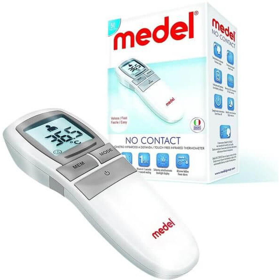 Thermomètre infrarouge multifonctionnel sans contact No Contact, 92772, Medel