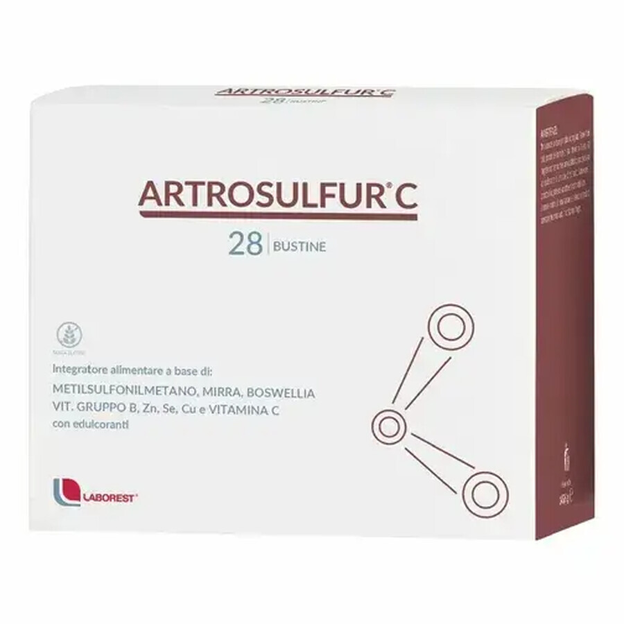 Artrosulfur C, 28 sachets, Laborest Italie Évaluations