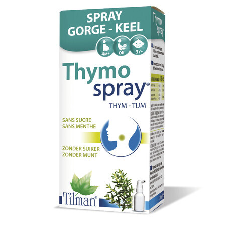 Spray au thym, 24 ml, Tilman
