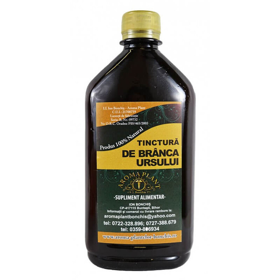 Tinctura de Branca Ursului, 500 ml, Aroma Plant