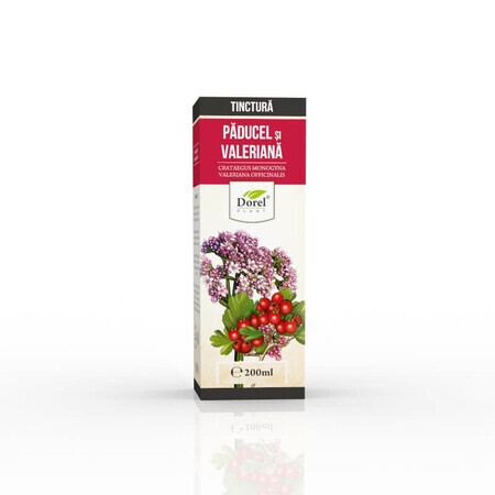 Tinctura de paducel si valeriana, 200 ml, Dorel Plant