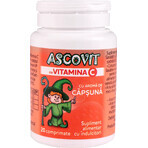 Ascovit avec vitamine C goût fraise, 20 comprimés, Omega Pharm