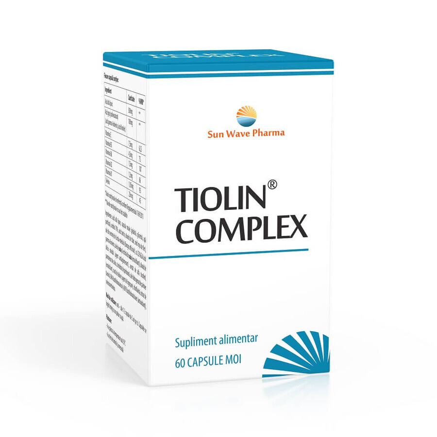 Tiolin-Komplex, 60 Kapseln, Sun Wave Pharma Bewertungen