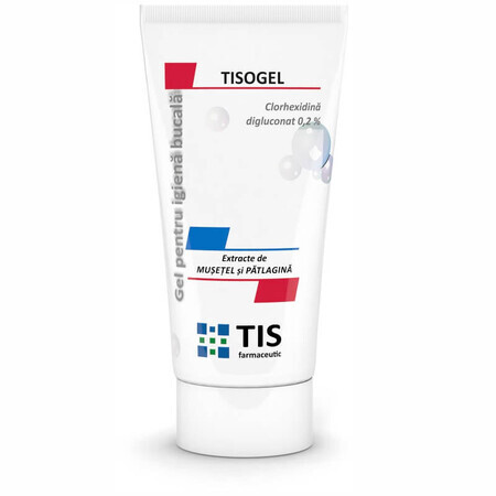 Tisogel gel d'hygiène buccale, 50 ml, Tis Farmaceutic