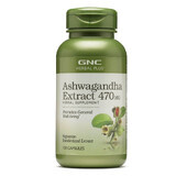 Ashwagandha 470 mg, 100 gélules, GNC