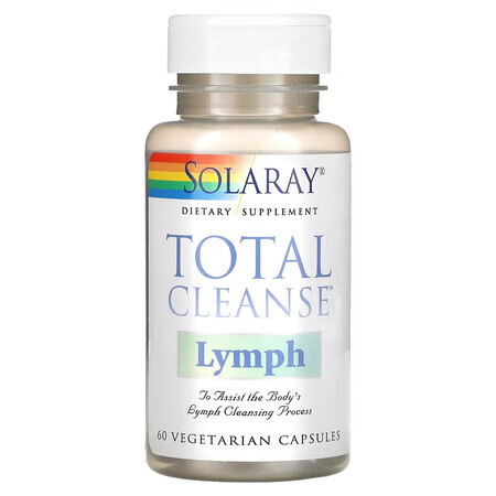 Total Cleanse Lymph Solaray, 60 gélules, Secom