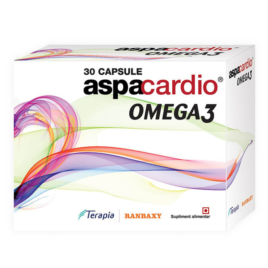 Aspacardio Omega 3, 30 gélules, Therapy