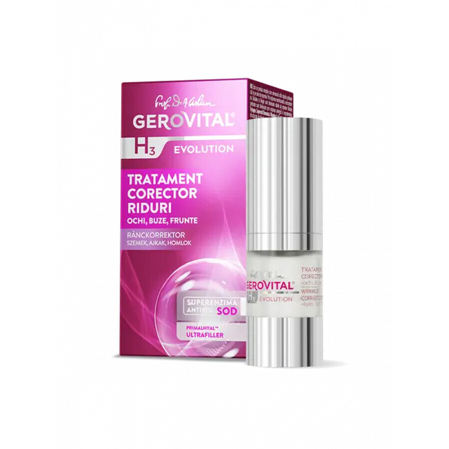 Gerovital H3 Evolution rimpelcorrector, 15 ml, Farmec