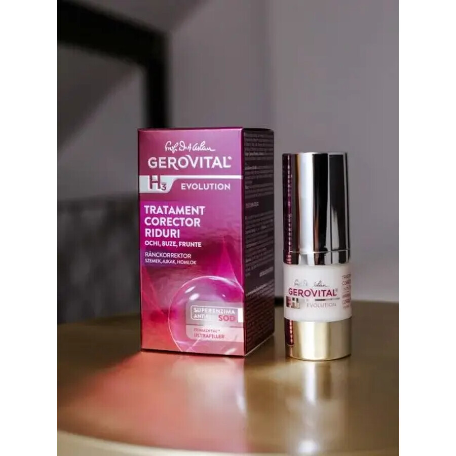 Gerovital H3 Evolution rimpelcorrector, 15 ml, Farmec