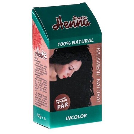 Traitement naturel Sonia Henné incolore, 100 g, Kian Cosmetics