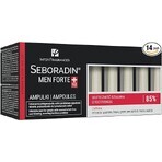 Treatment for men against hair loss and hair thinning Seboradin Men Forte, 14 vials x 5.5 ml, Lara