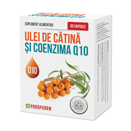 Catina Oil et Coenzyme Q10, 30 gélules, Parapharm