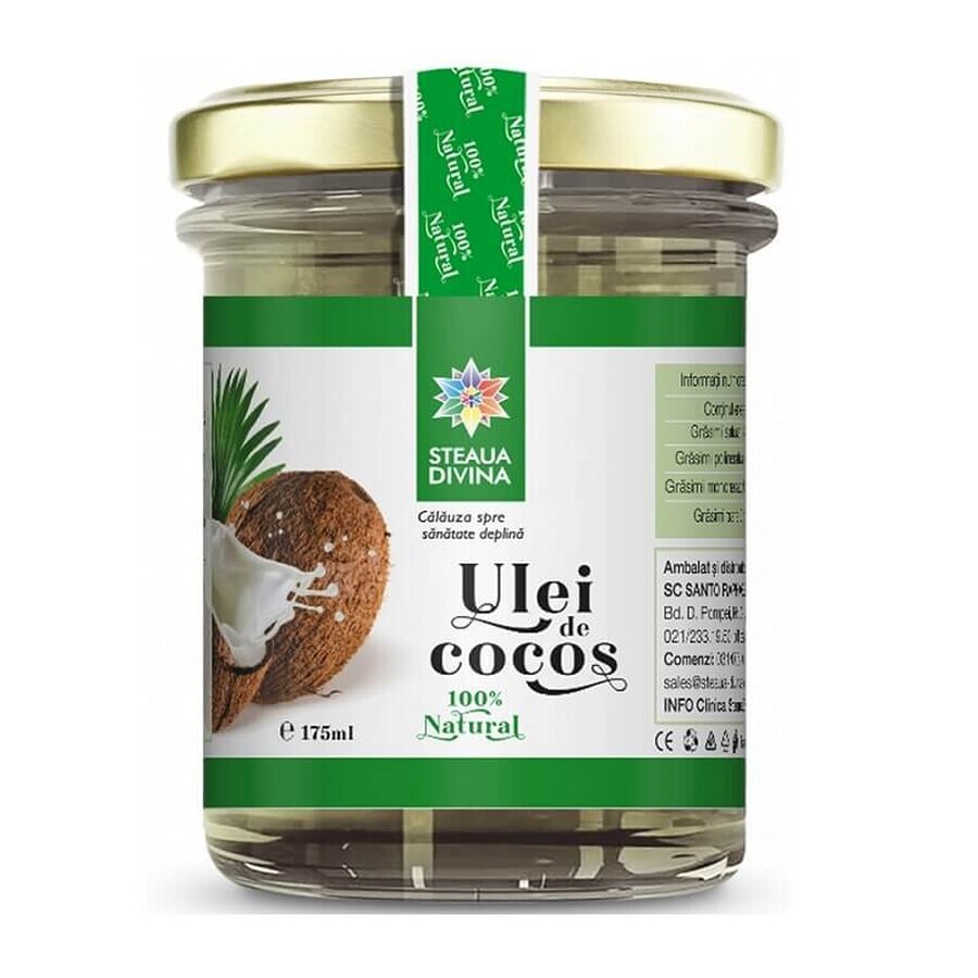 Huile de coco, 175 ml, Divine Star