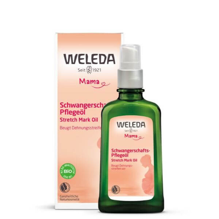 Olio per il corpo per la gravidanza, 100 ml, Weleda