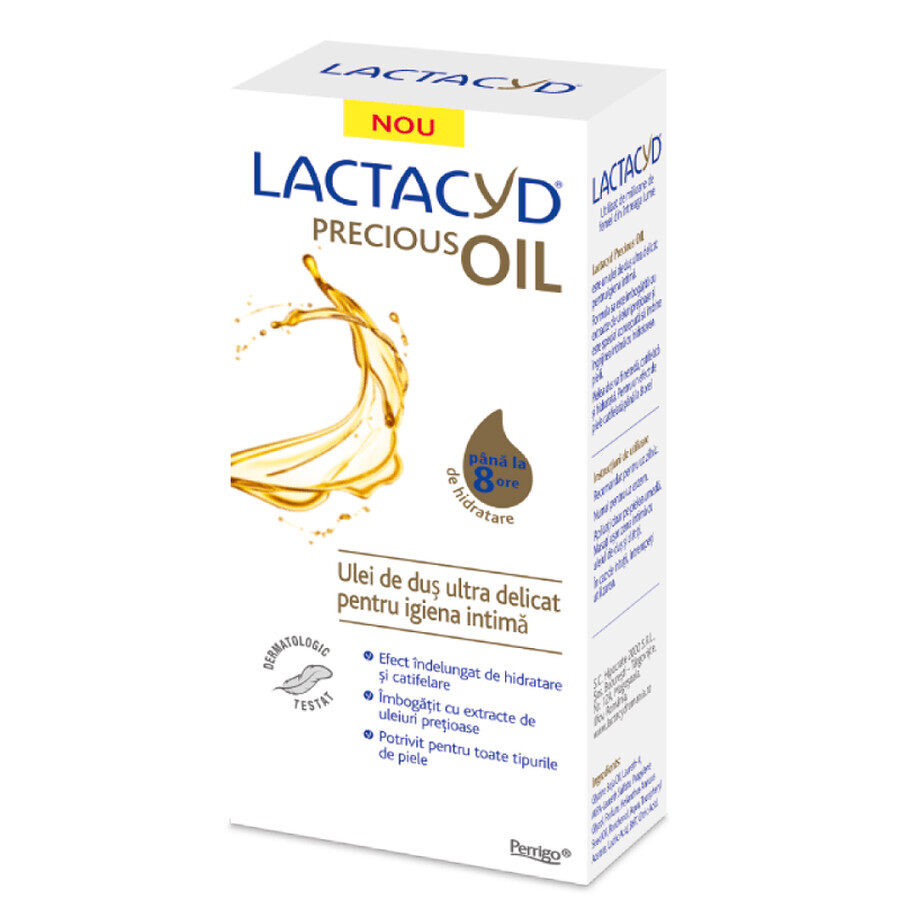 Lactacyd huile de douche pour l'hygiène intime, 200 ml, Perrigo
