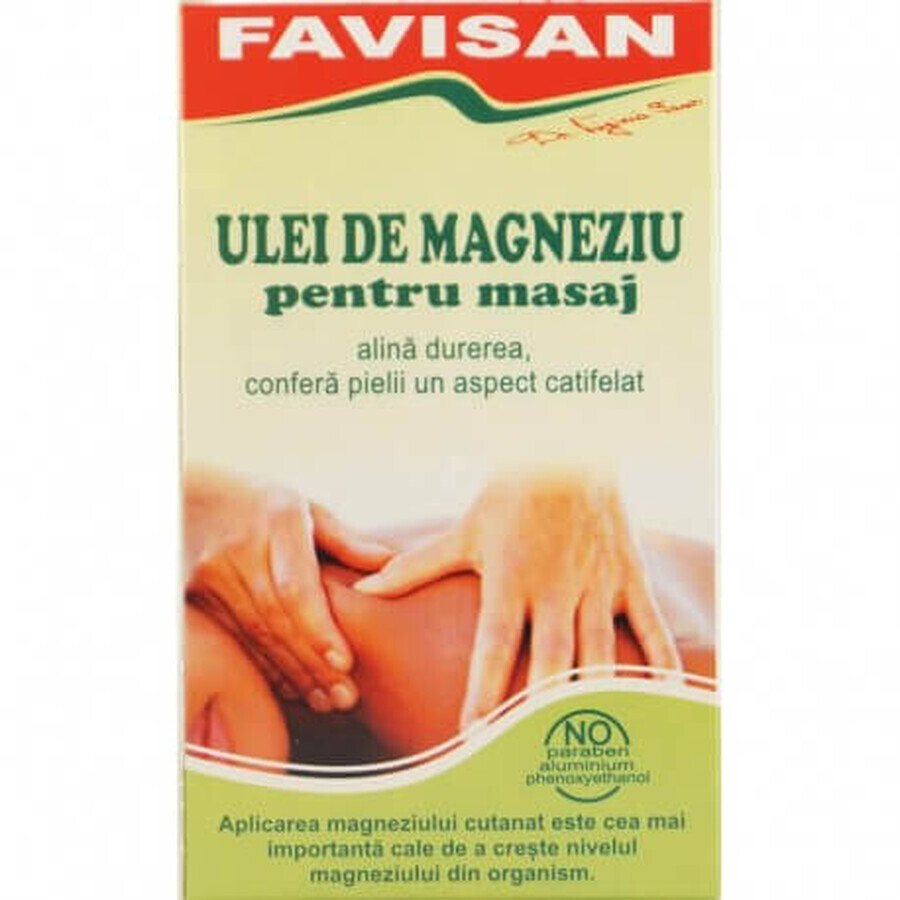 Magnesium-Massageöl, 125 ml, Favisan
