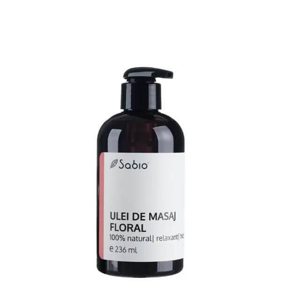 Huile de massage florale, 236 ml, Sabio