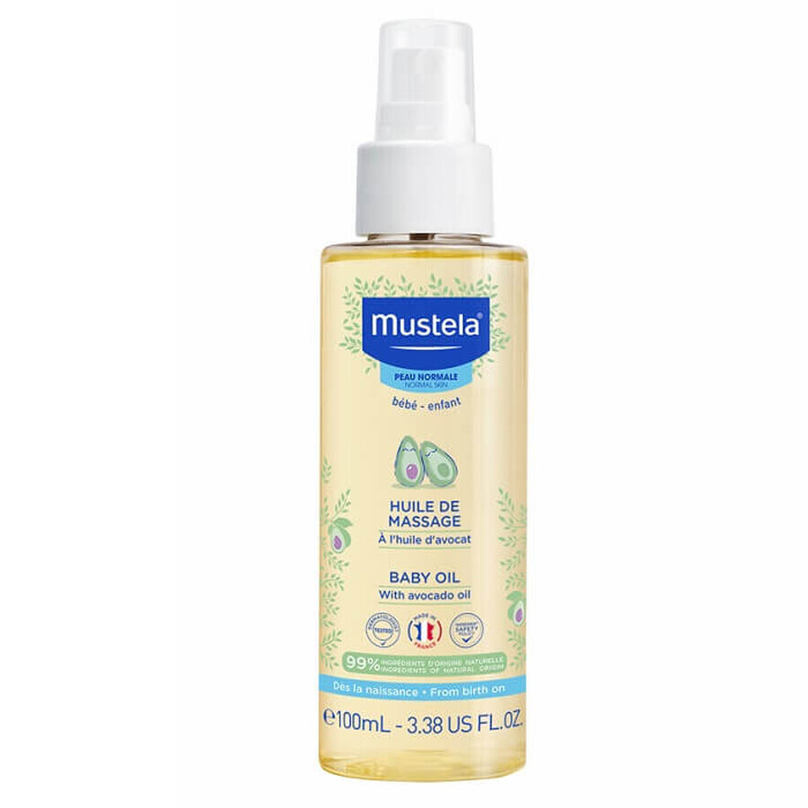 Massageöl, 100 ml, Mustela