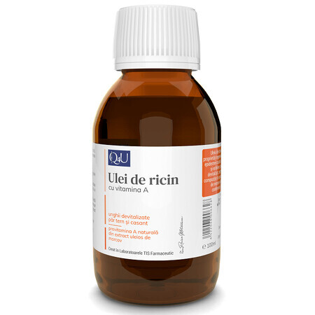 Huile de ricin avec vitamine A, 100 ml, Tis Farmaceutic