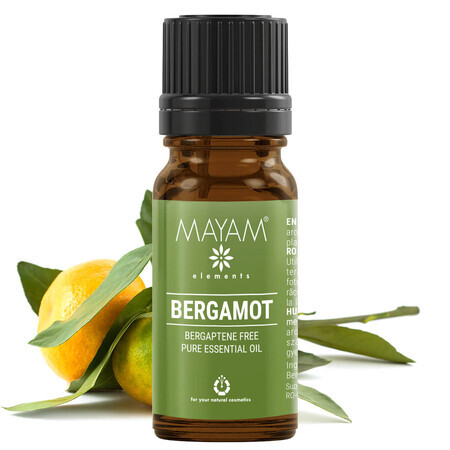 Huile essentielle de bergamote (M - 1150), 10 ml, Mayam