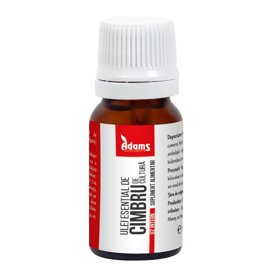 Ätherisches Thymianöl (AS48), 10 ml, innere Anwendung, Adams Vision