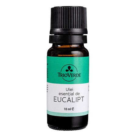 Ulei esential de Eucalipt, 10 ml, Trio Verde