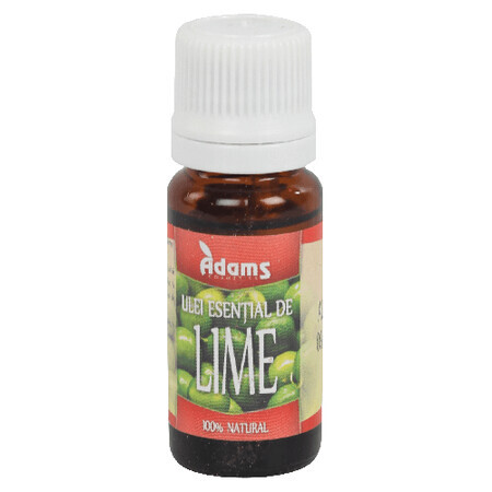 Huile essentielle de citron vert, 10 ml, Adams Vision