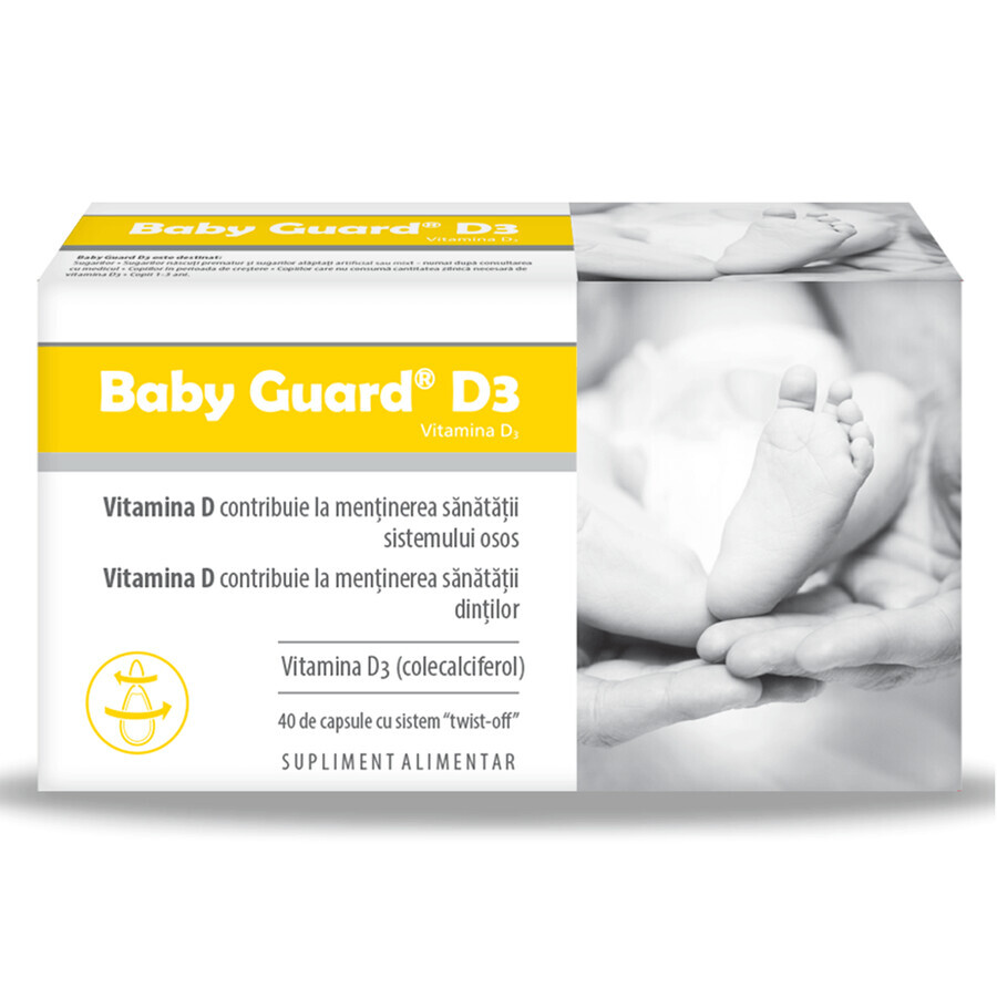 Baby Guard D3, 40 Kapseln, Evital Bewertungen