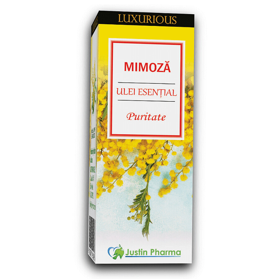 Mimosa Huile essentielle luxueuse, 10 ml, Justin Pharma