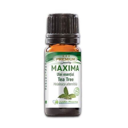 Huile essentielle d'arbre à thé, 10 ml, Justin Pharma
