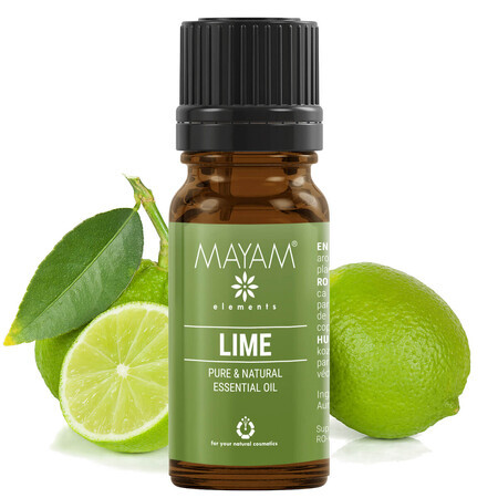 Huile essentielle de citron vert (M - 1152), 10 ml, Mayam