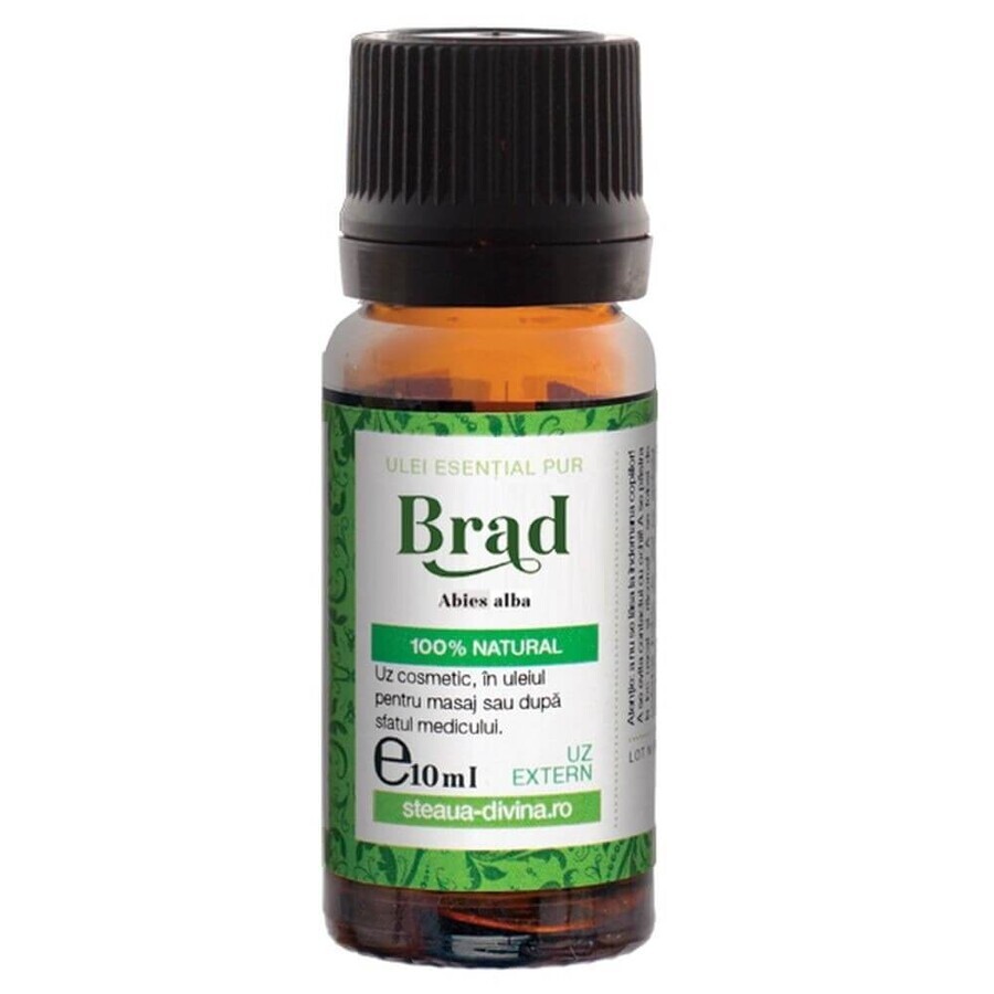 Huile essentielle pure de Brad, 10 ml, Divine Star