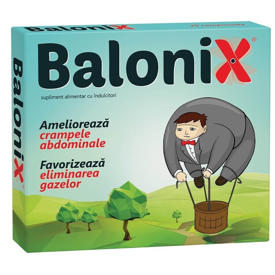 Balonix, 20 comprimés, Fiterman