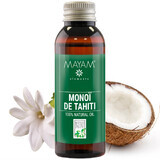 Huile parfumée naturelle de Monoï de Tahiti (M - 1167), 50 ml, Mayam
