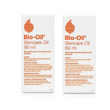 Olio per la cura della pelle, 60 ml + 60 ml, Bio Oil
