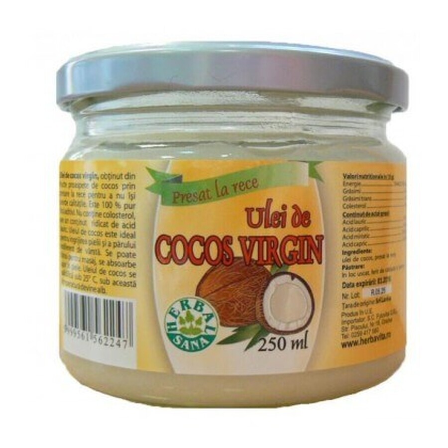 Natives Kokosnussöl, 250 ml, Herbavit