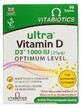 Ultra Vitamin D3 1000IU Optimum Level, 96 comprim&#233;s, Vitabiotics