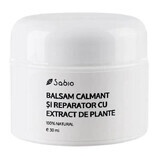 Balsam calmant și reparator cu extract de plante, 30 ml, Sabio