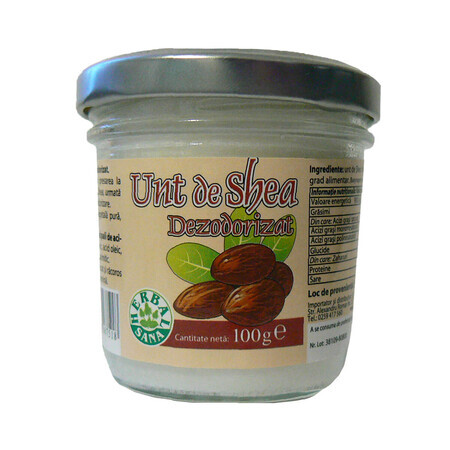 Desodorierte Shea-Butter, 100 g, Herbavit
