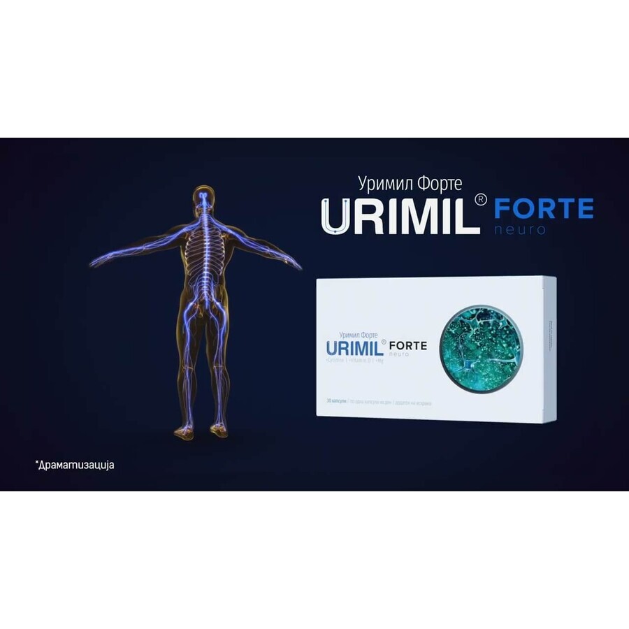 Urimil Forte, 30 gélules, Plantapol