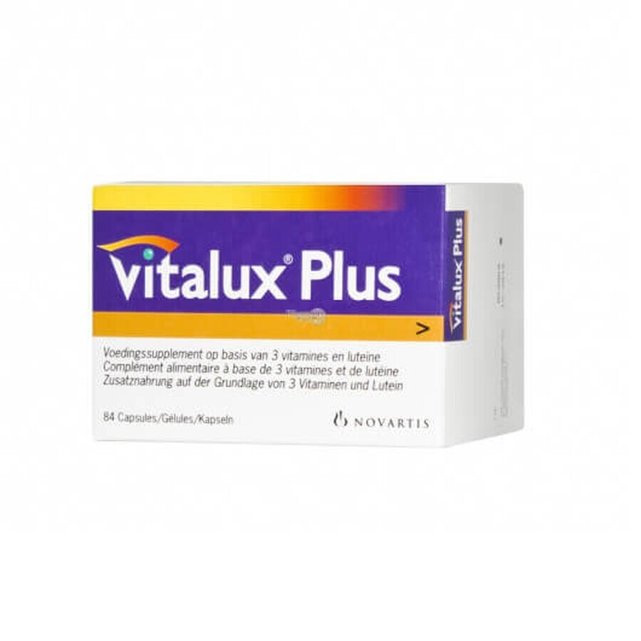 Vitalux Plus, 84 gélules, Alcon